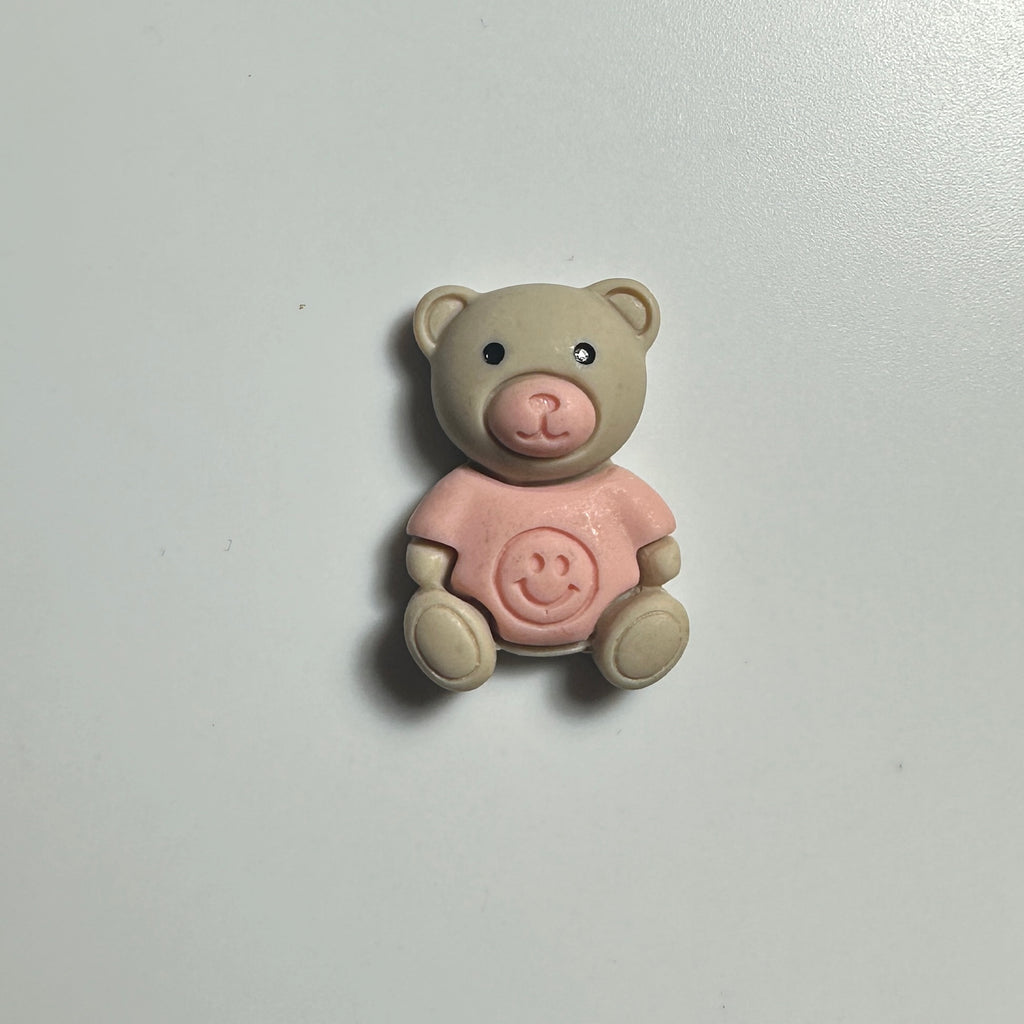 Brown Bear Pink Shirt
