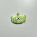 Green Three Eye Monster