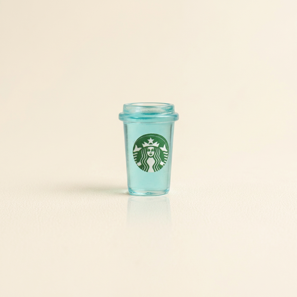 Blue Starbucks Charm