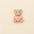 Brown Bear Pink Shirt