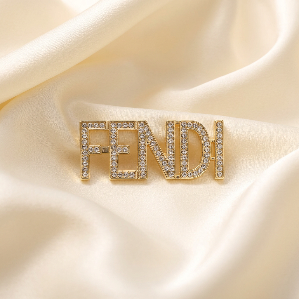 Fendi Word Gold