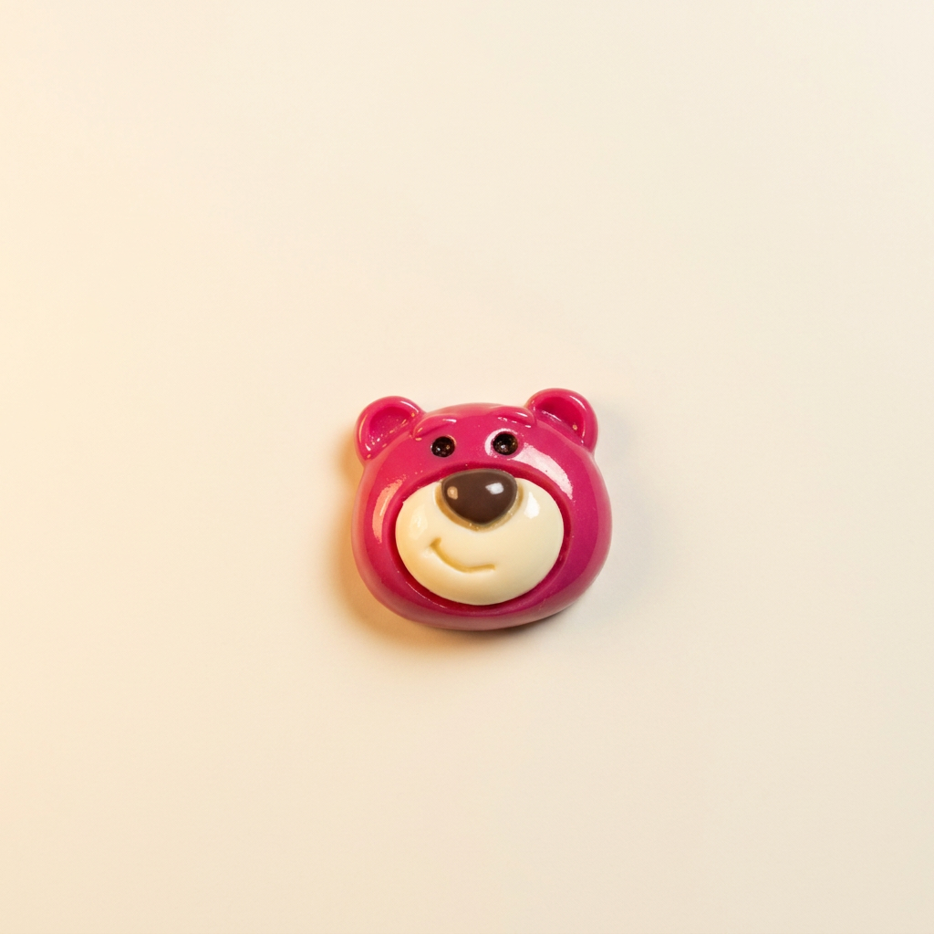 Lotso Face - Warm Ivory Background