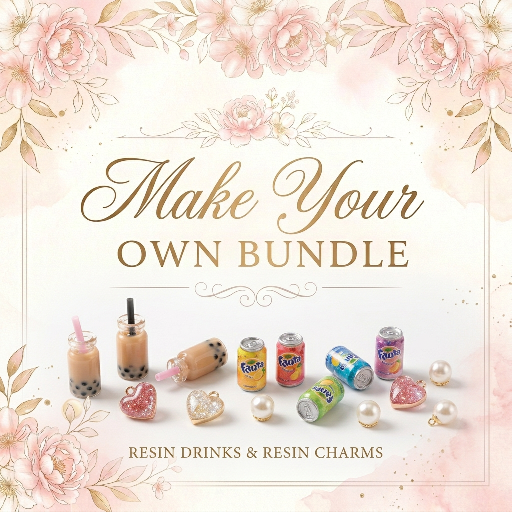 Make Your Own Bundle - Resin Drinks & Resin Charms