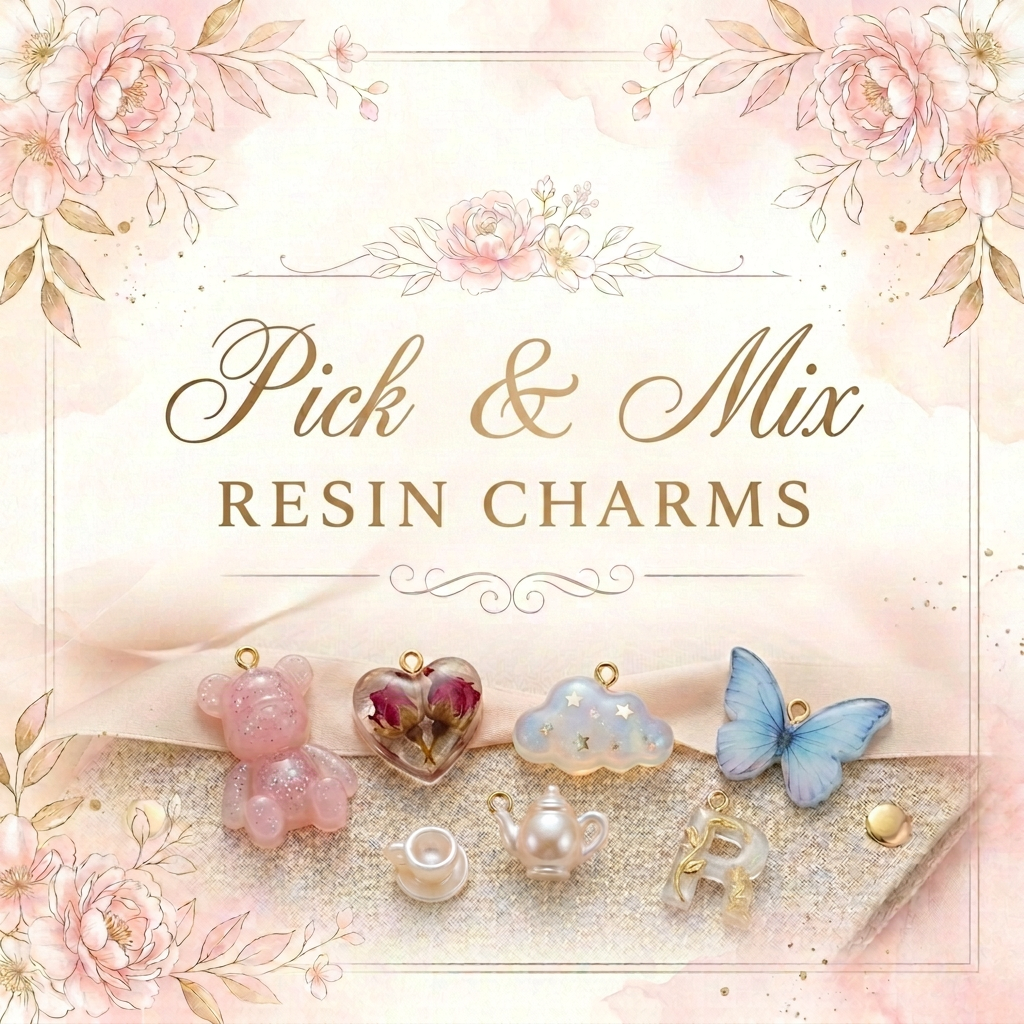 Pick & Mix Resin Charms Banner