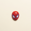 Spider-Man Red Face - Warm Ivory Background